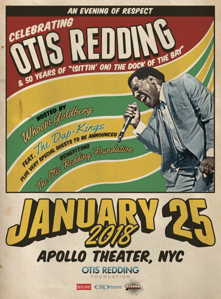 Otis Redding "An Evening of Respect" January 25, 2018 at the Apollo Theater