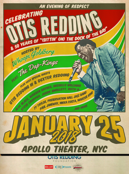 Otis Redding An Evening of Respect January 25 at the Apollo